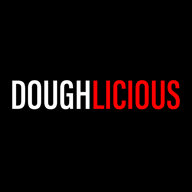 Doughlicious logo.